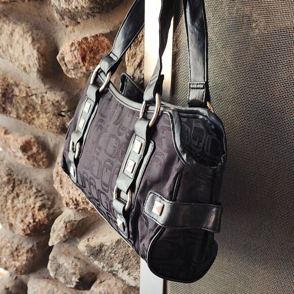 Payless Shoe Source Black Embellished Shoulder Bag - Picture 7 of 14